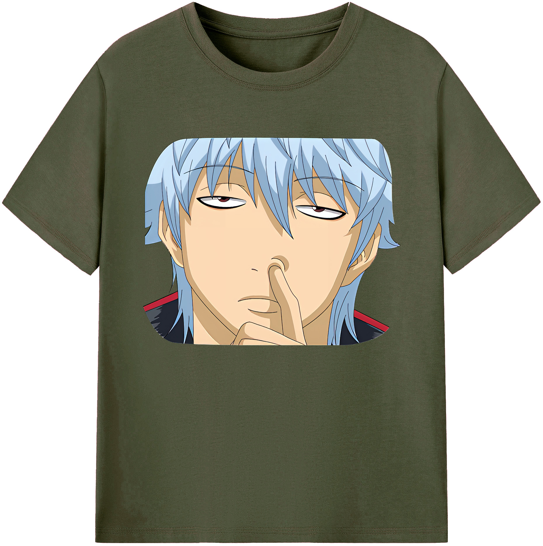 （画像用） ぎんたま 坂田銀時（さかたぎんとき） 神楽 志村新八（しむら しんぱち） GINTAMA Sakata Gintoki Kagura Shimura Shinpachi 綿100％ メンズ半袖Tシャツ｜肌触りやわらか＆通気性